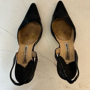 Manolo Blahnik kitten heels